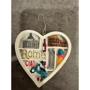 Rome Italy Ciao amore resin Ornament